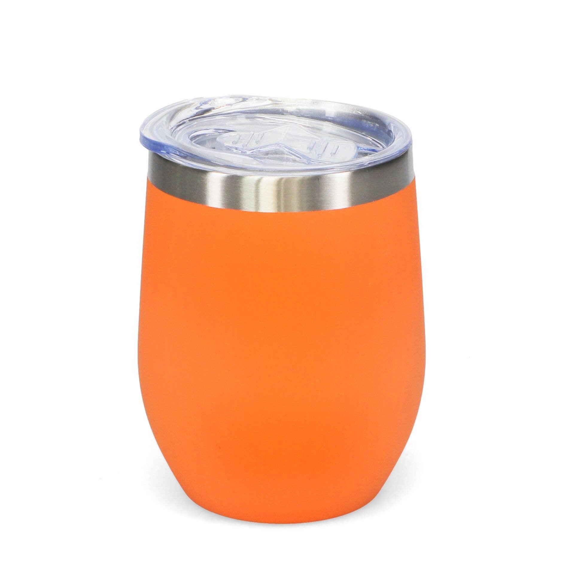 Rex B2B - UK – wholesale Insulated mug/tumbler – Rubber Coated Travel Cup 350ml - Orange1