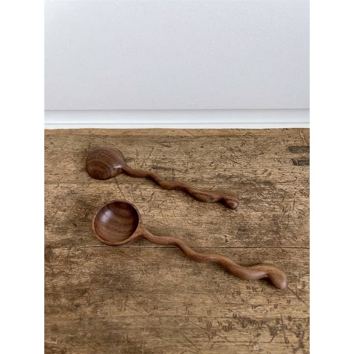 Gohobi (We cover U.S. import duties) - Wholesale Kitchen Spoon - Gohobi Walnut Long Crank Spoon