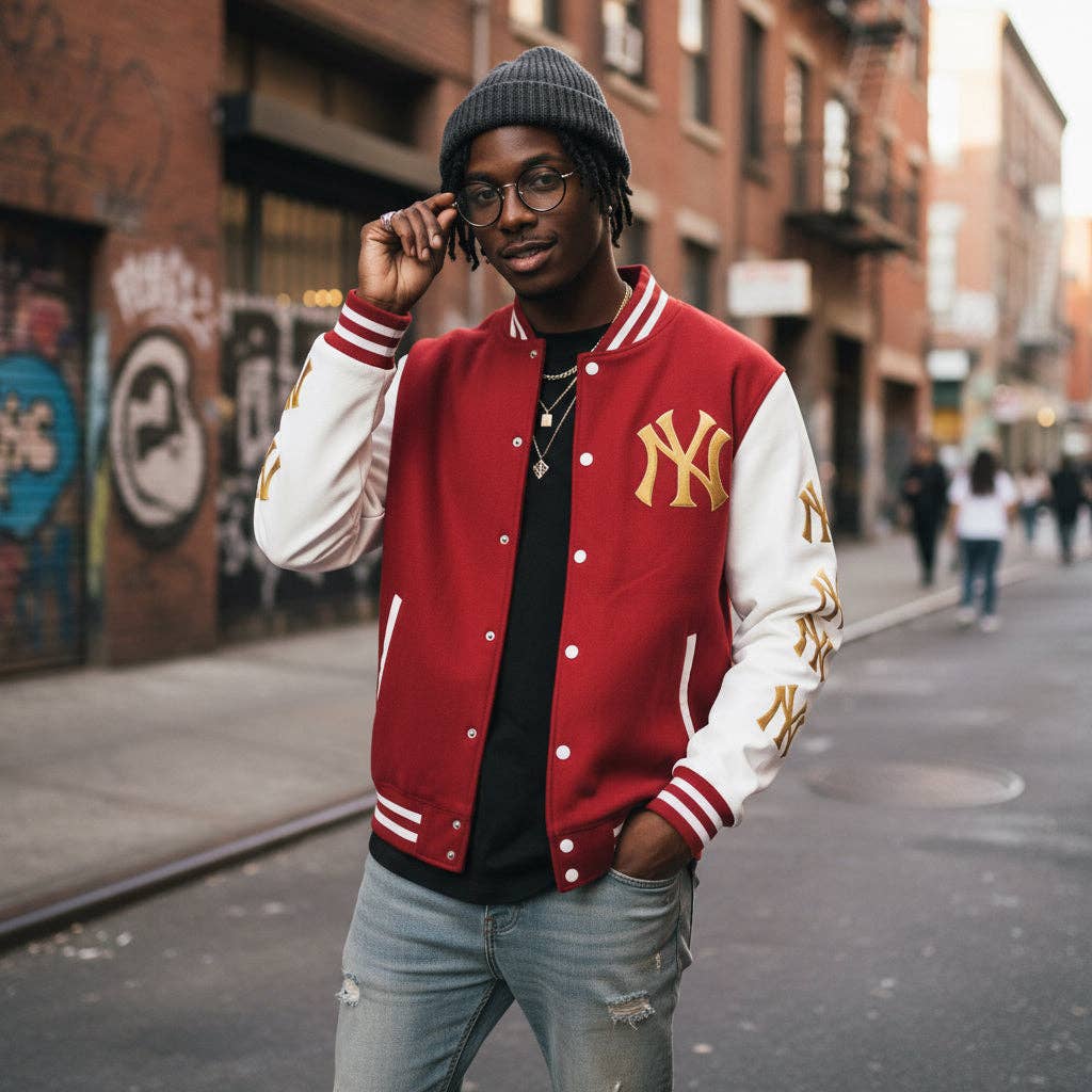 RC'nSONS - Wholesale Varsity/Baseball Jacket - Men's - Letterman Jacket - G-z Design46