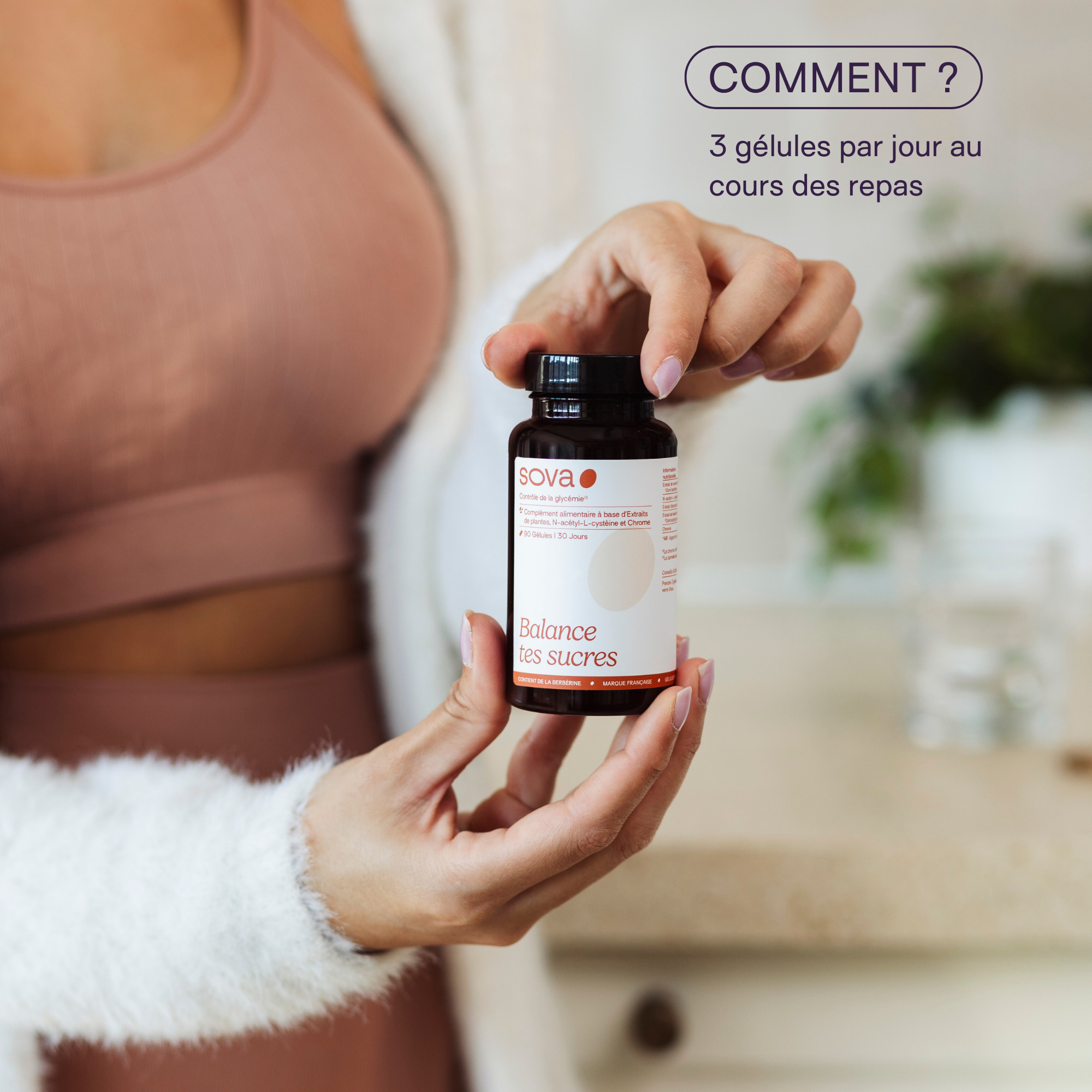 SOVA - Wholesale Oral Supplement/Vitamin - Balance your sugars - PCOS - Blood sugar control 3