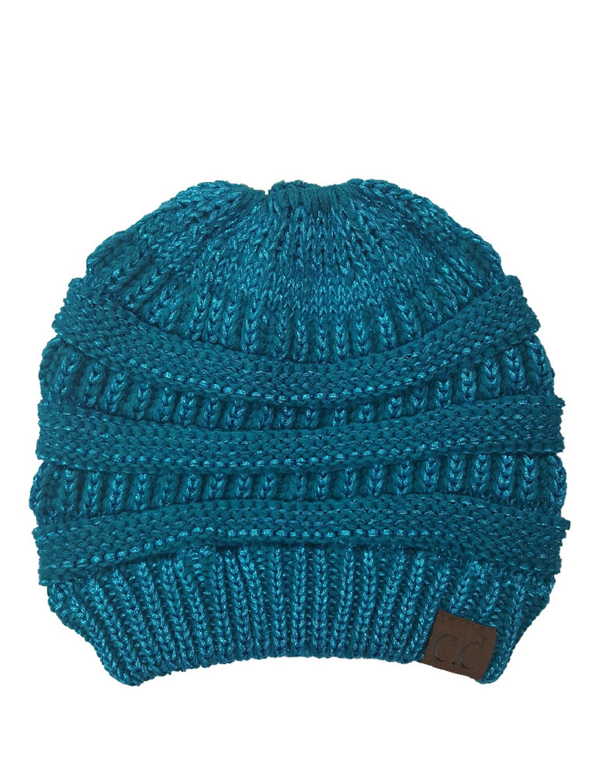 Truly Contagious - Vendita all'ingrosso Berretto - Donna - Berretto metallico CC Bun (MB-20 METALLIC)11