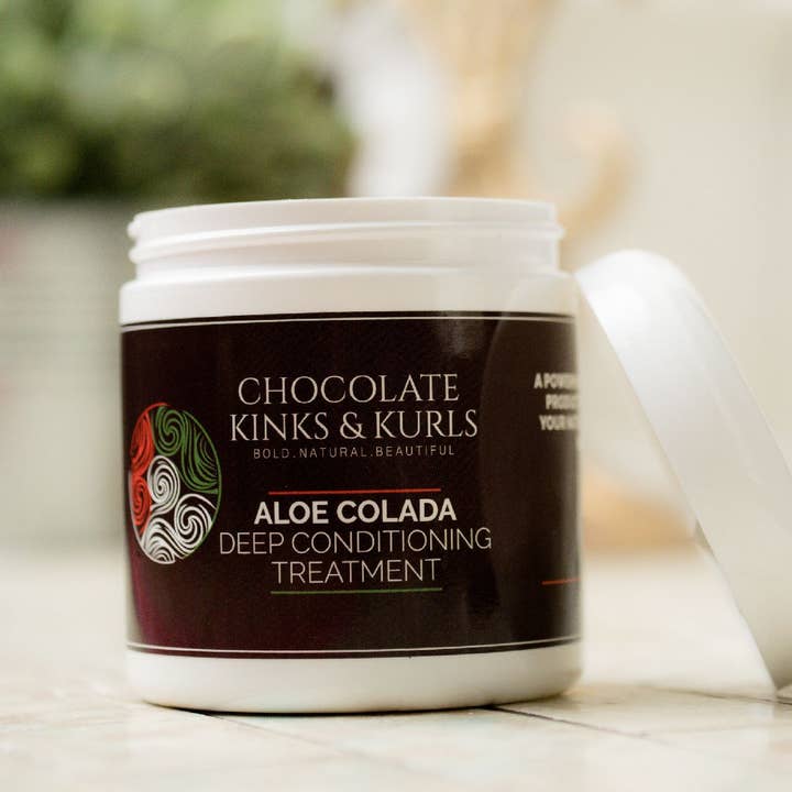 Aloe Colada Deep Conditioning Treatment for wholesale by Chocolate Kinks & Kurls
