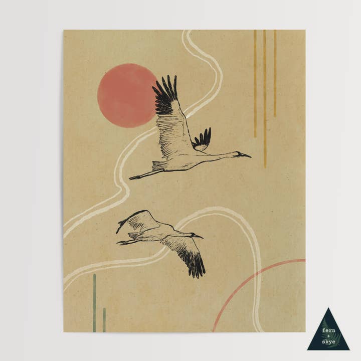 Take Flight Art Print for wholesale by Fern and Skye