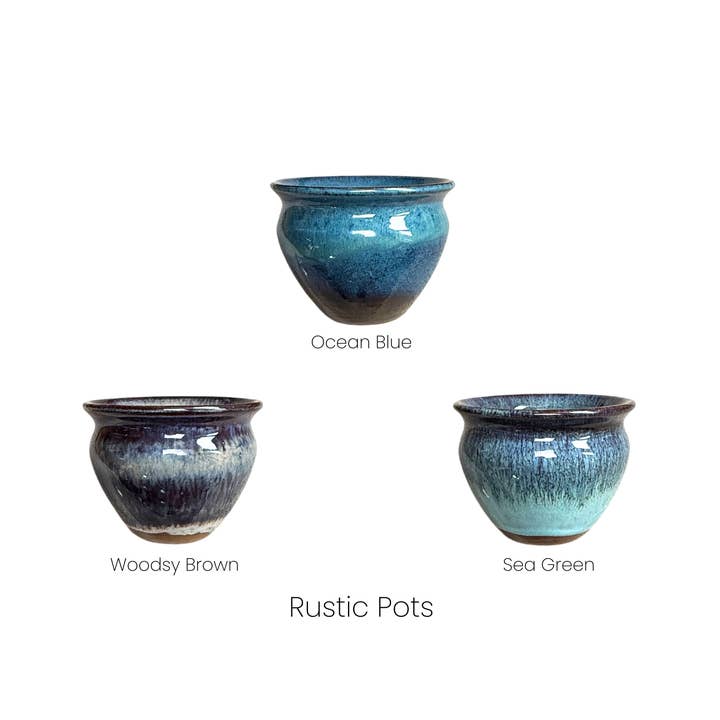Rustic Pot Variants Triple Box Set - Macramé Plant Hanger & Pots for wholesale on Faire