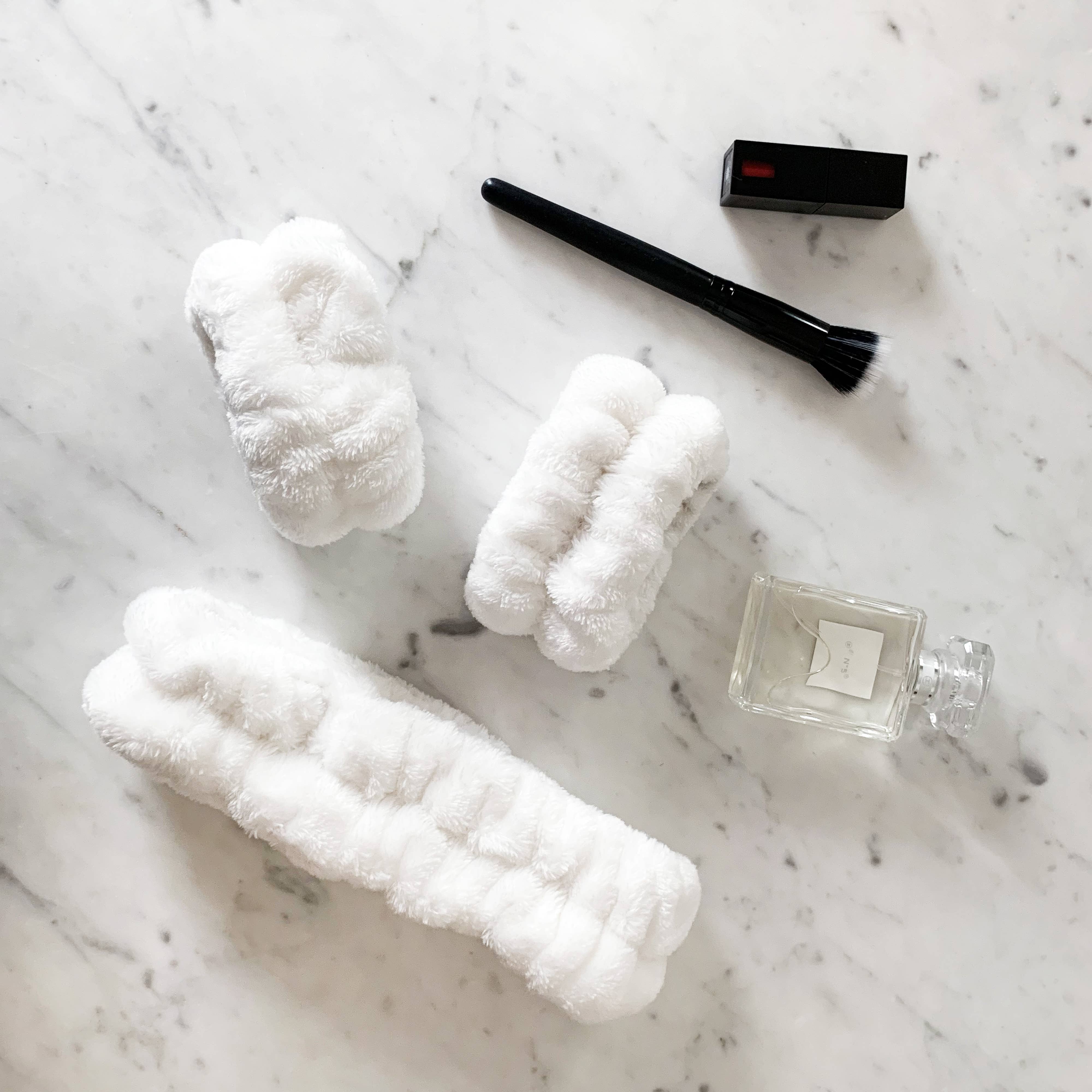 Frog Sac - Wholesale Spa Headband - Spa Headband - Skincare Headband & Wristband Set11