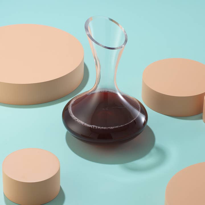 JoyJolt - Wholesale Decanter - Lancia Crystal Wine Decanter, 40 Oz1