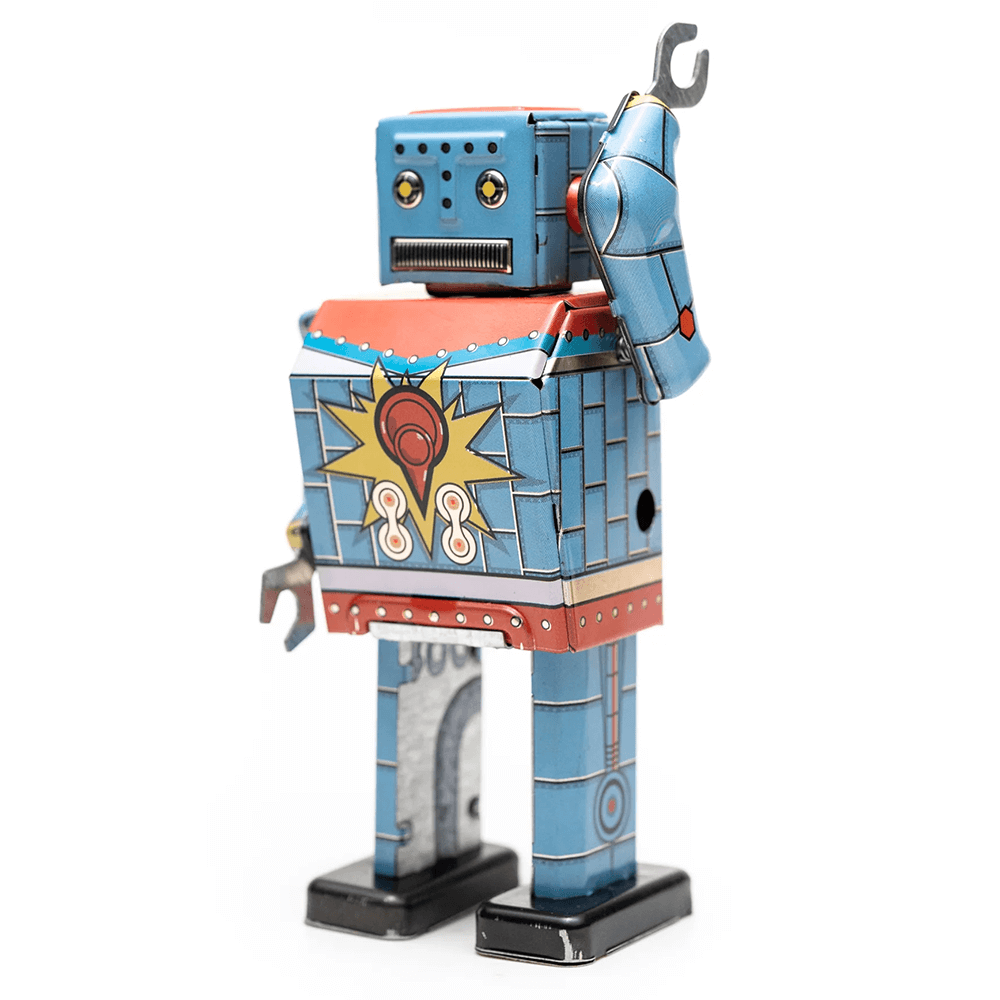 giftland - Wholesale Wind-Up Toy - Kids - Tin Toy Robot Figurine - Collector's0