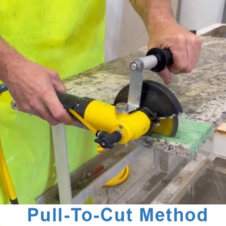 Dynamic Stone Tools - Wholesale Kitchen Tool/Gadget - PWC-658 Pneumatic Wet Cutter 6" 5/8 The Ultimate Work Horse for Stone Fabricators1