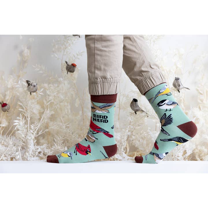 Uptown Sox - Wholesale Socks - Men's - Bird Nerd Socks - M/L (Men)2