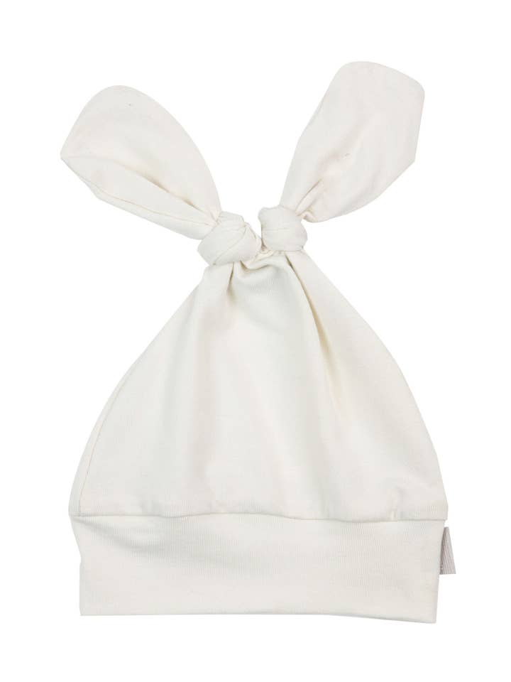 Baby cotton beanie size 0-1 month sand CuteSuit collection for wholesale by Piapimo