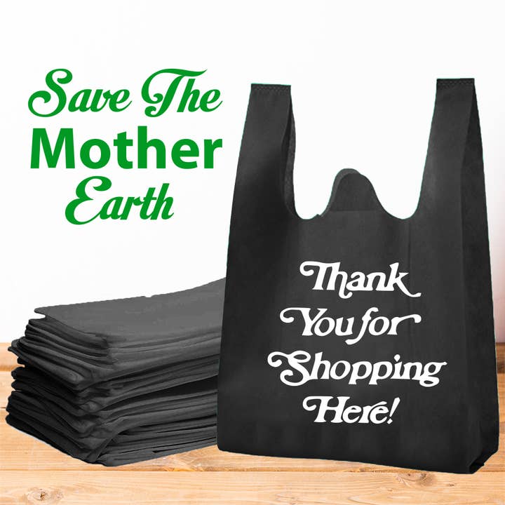 Radyan - Wholesale Grocery/Shopping Bag - Radyan Thank You Bags for Small Business - Shopping Bags8