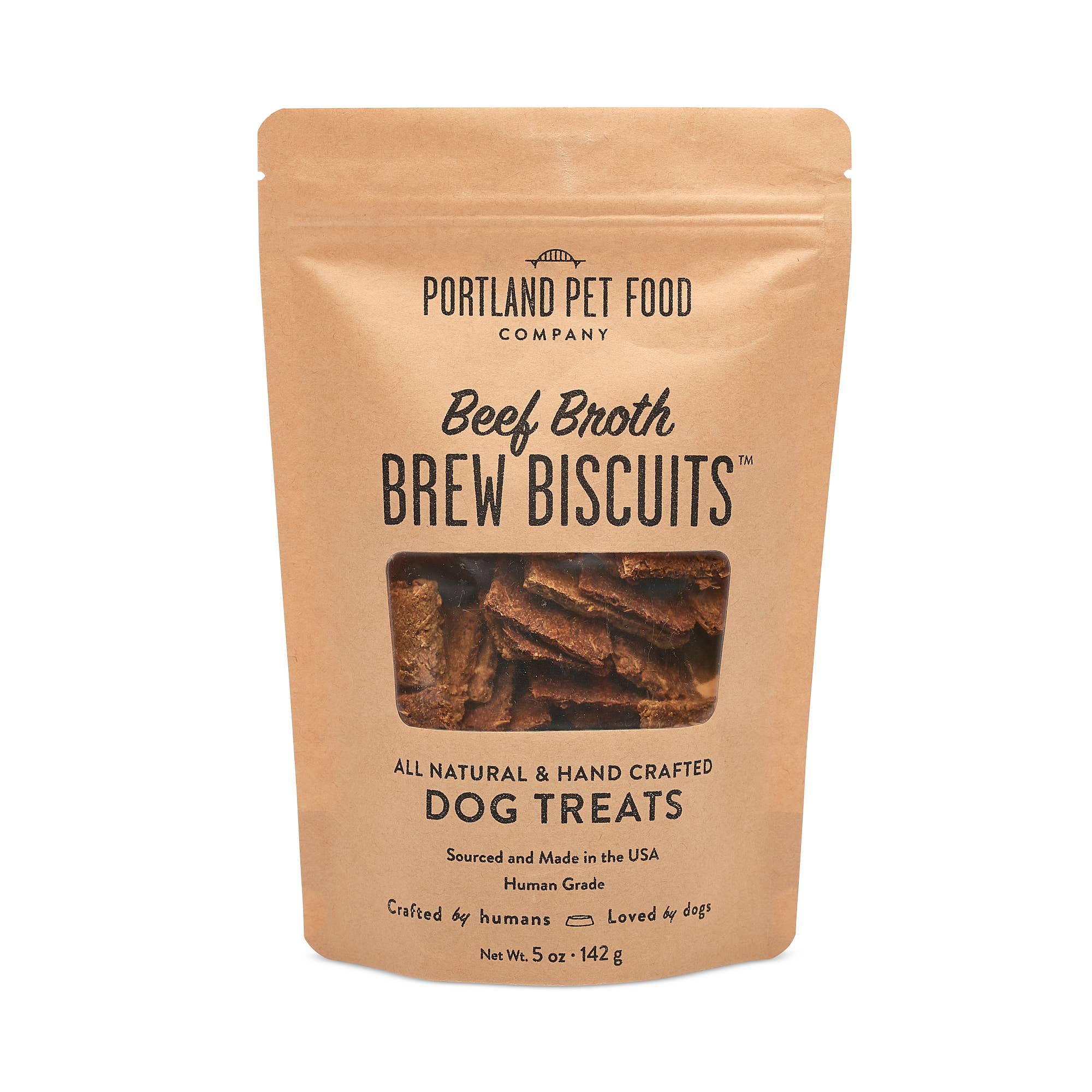 Portland Pet Food Company - Wholesale Pet Biscuit - Dog - Beef Broth Brew Dog Biscuits