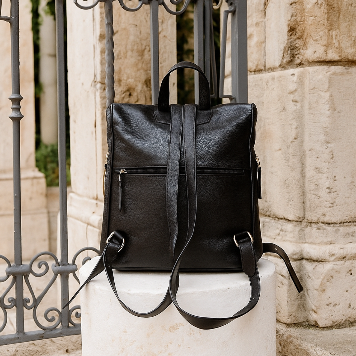 Hides – wholesale Ryggsäck - Unisex – Studentryggsäck i läder55