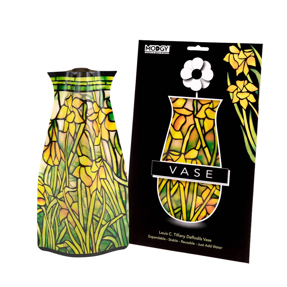 Modgy - Wholesale Vase - Modgy Expandable Vase - Louis C. Tiffany Daffodils3