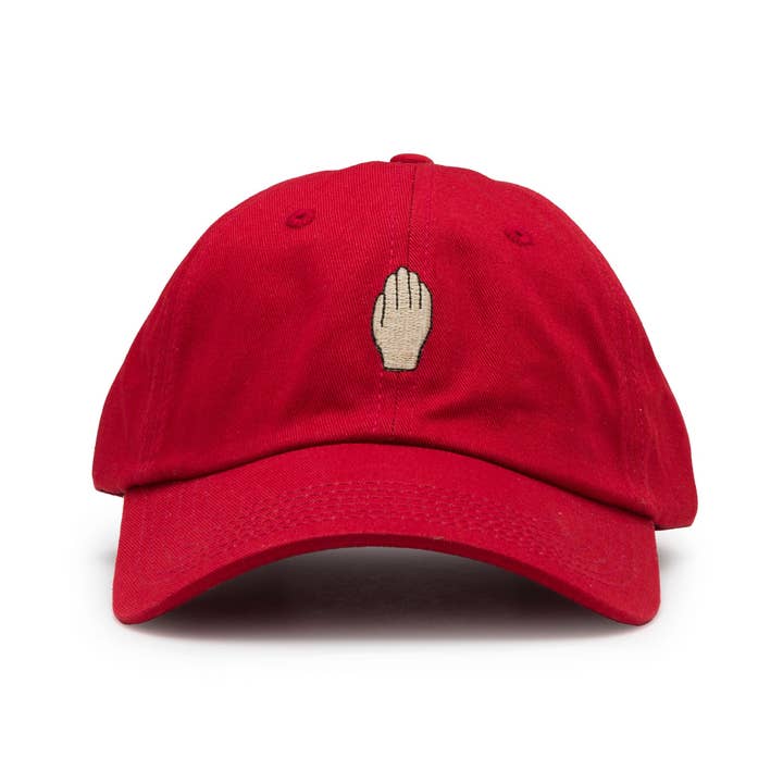 Hand - Red Baseball Cap for wholesale on Faire1