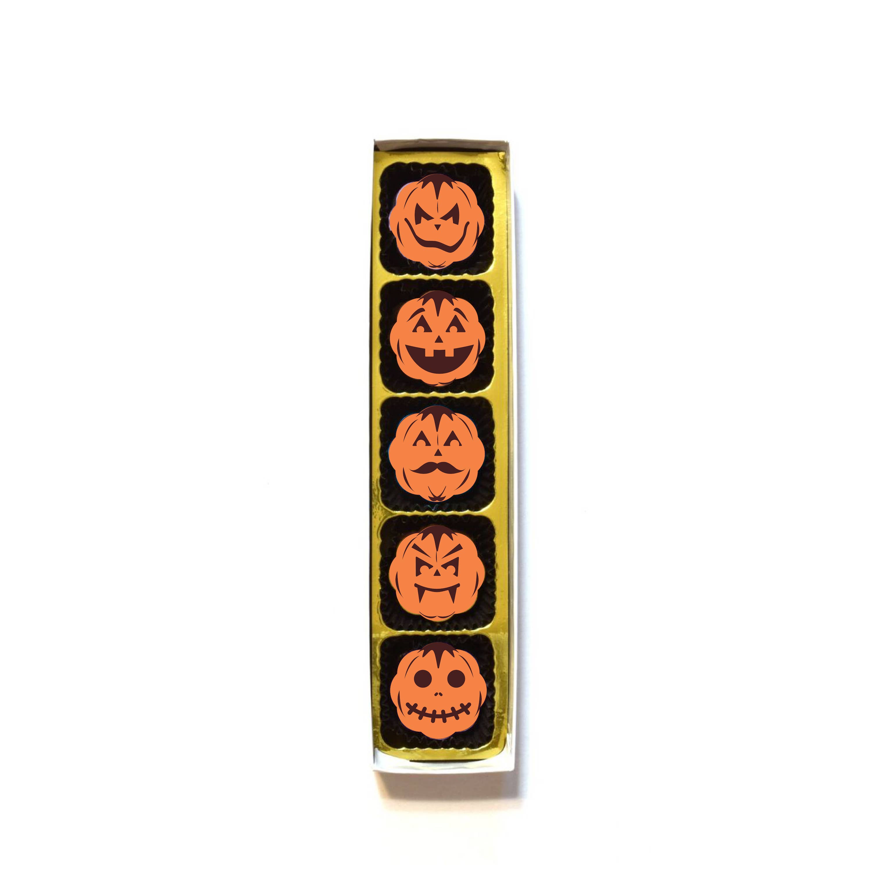 Chouquette - Venta al por mayor Dulces con chocolate - CHOCOLATES CALABAZA HALLOWEEN JACK O'LANTERN1