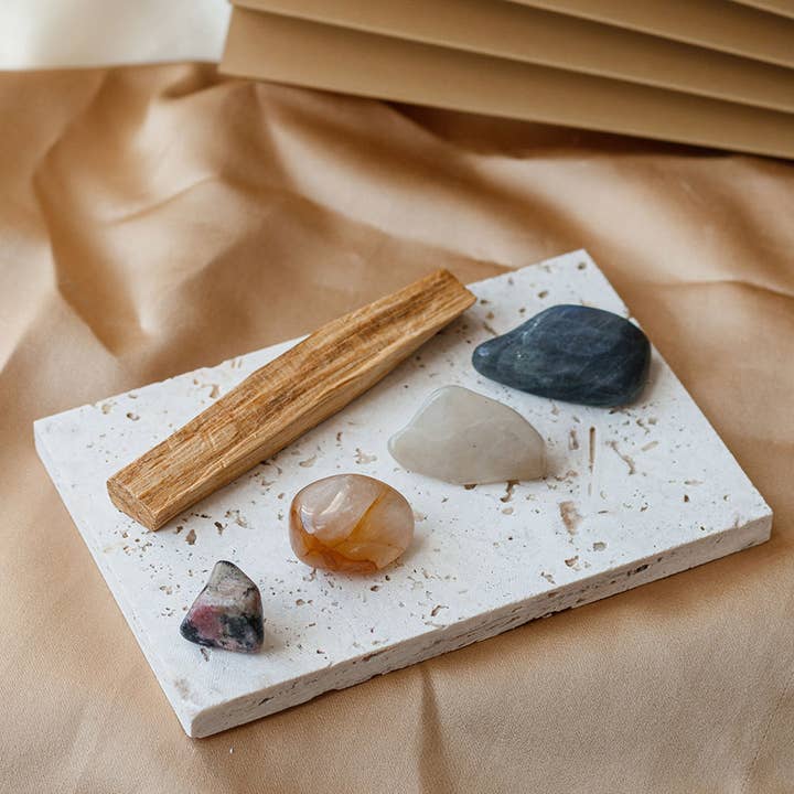 Neumond-Kristallset für den Großhandel von Surya Cristais