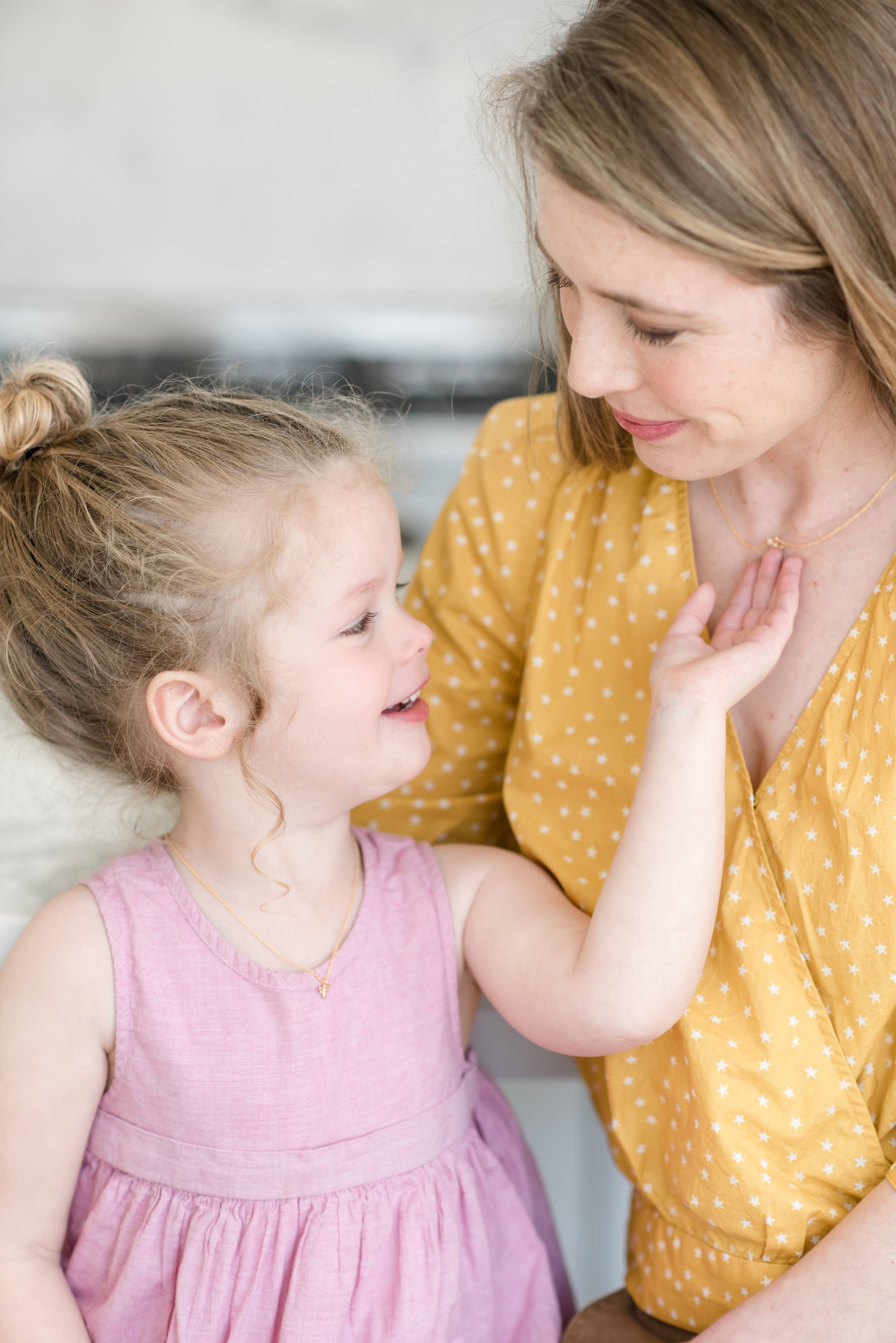 Helmsie – Conjunto de joias por atacado – Conjunto de colar Momma + Me Bees6