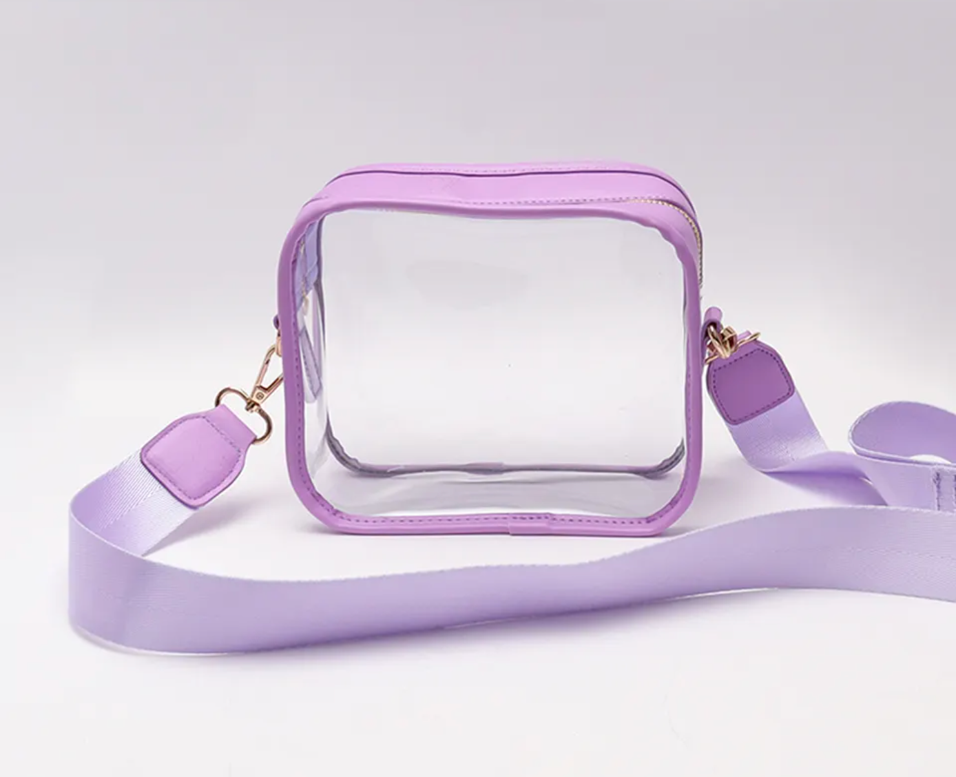 The Loki Shop – Engroshandel Crossbodytaske - Dame – Klar Crossbody pung stadion taske med justerbar rem12