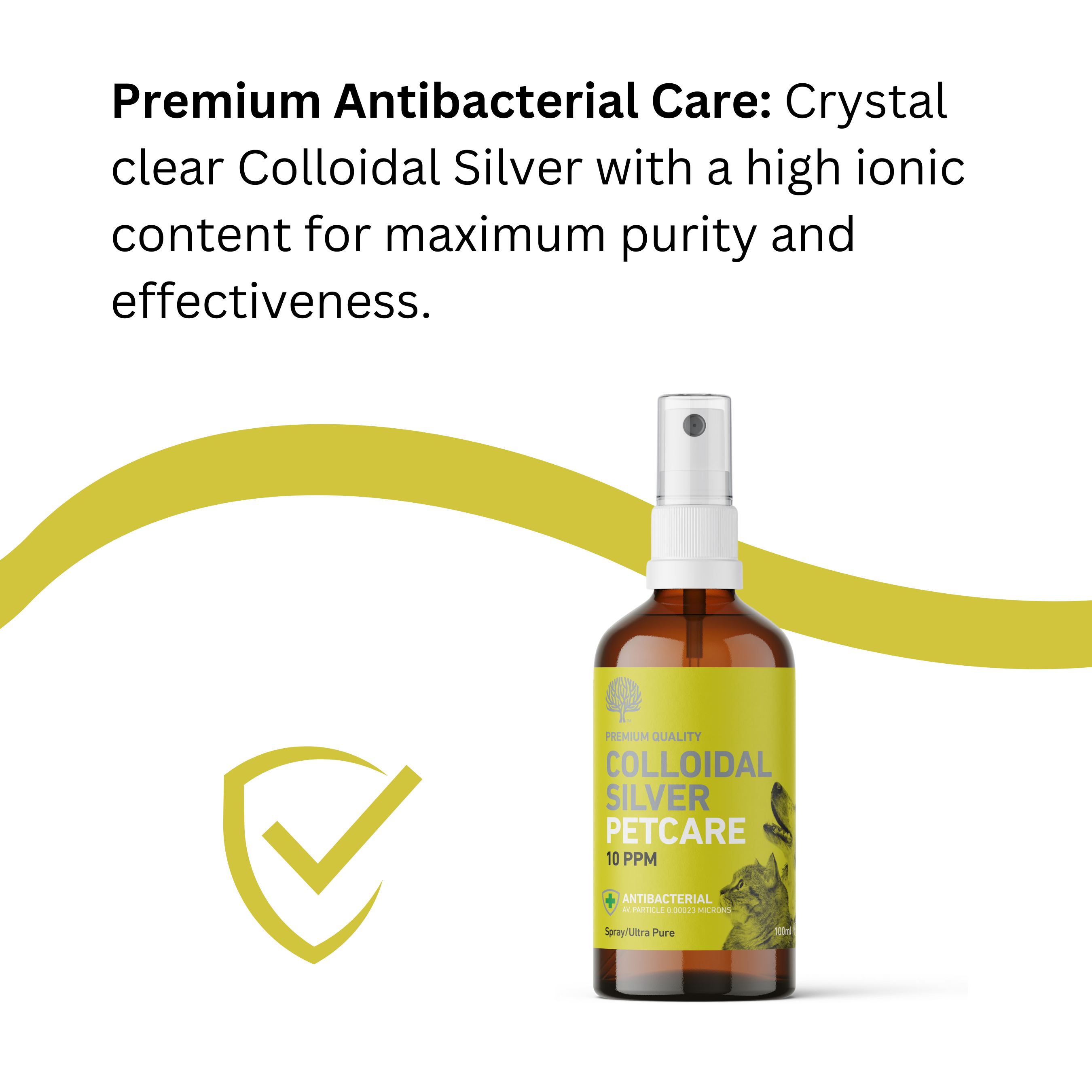 Natures Greatest Secret – wholesale Pet spray – Cat/dog – 10ppm Crystal Clear Colloidal Silver PetCare Spray 100ml2