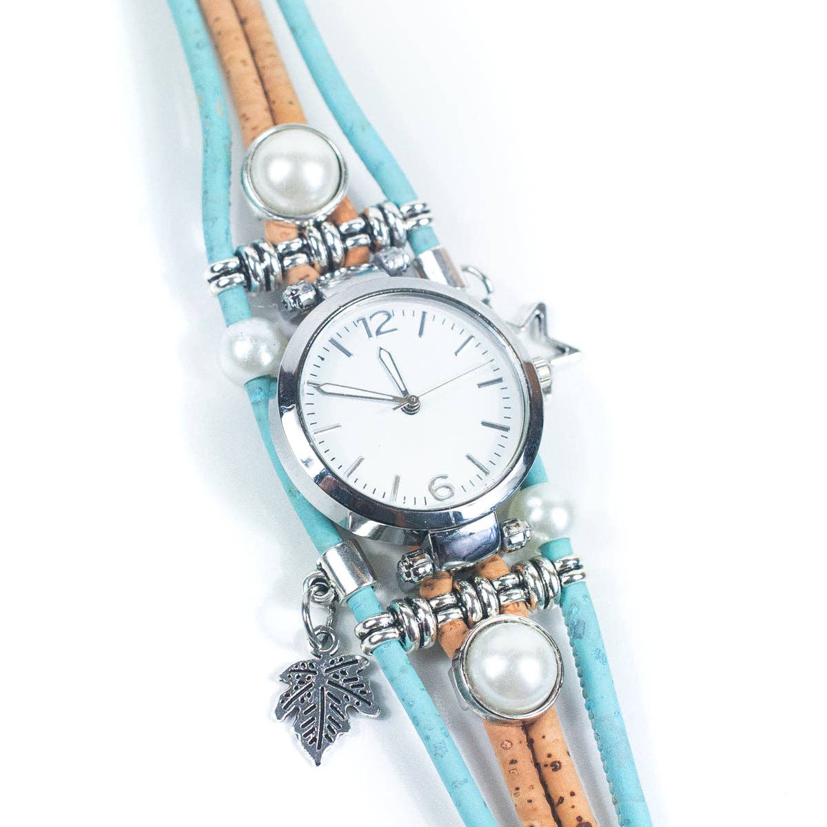 Meninas Bonitas Cork – wholesale Armbandsur - Dam – Handgjord korkklocka WA-181-A5