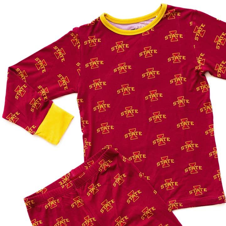 Tailgate Tikes - Wholesale Sleepwear Set - Kids - Iowa State Cyclones Pajamas6