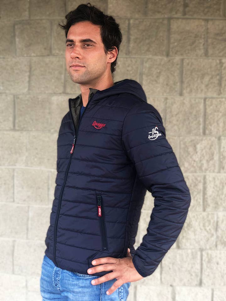 Veste turquoise pour hommes pour la vente par Quagga Unique Europe