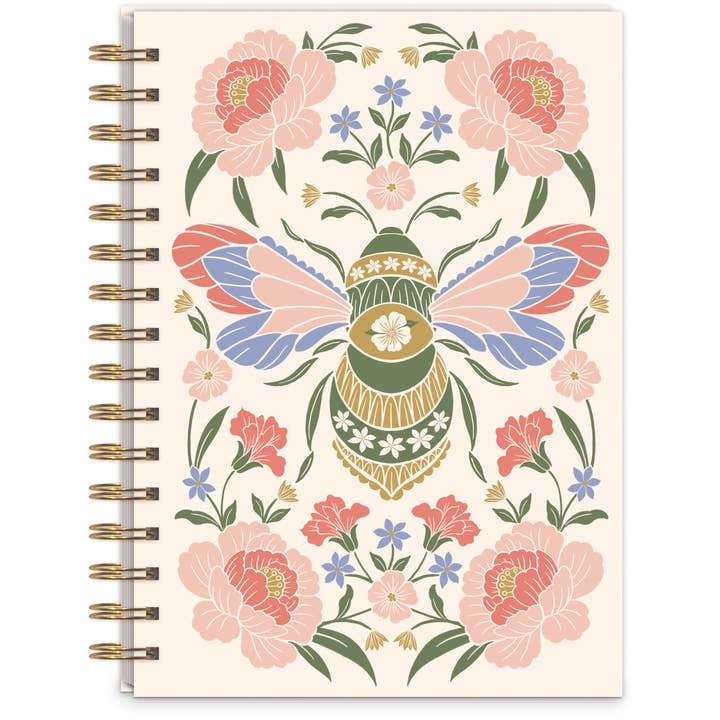 Bee Hardcover Journal for wholesale by Lady Jayne