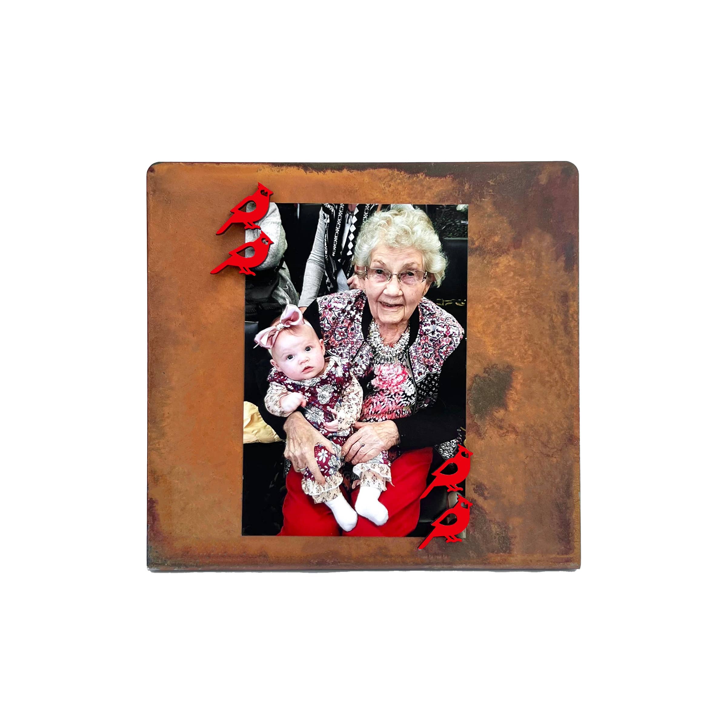 Spunky Fluff - Wholesale Magnet - Cardinal Bird Magnets, Mini Cardinal Bird Christmas Magnets2