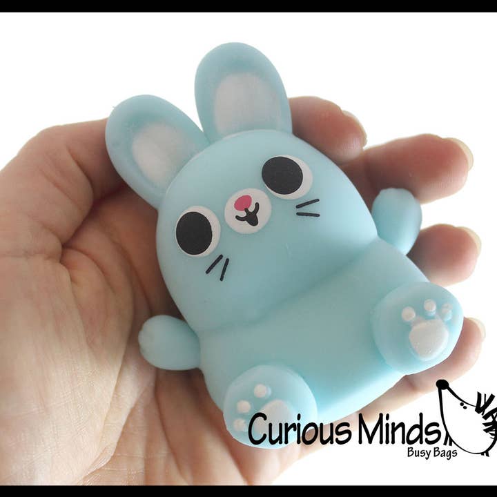 Curious Minds Toys – wholesale Squishy toy – Kids & Baby – 1 Easter Themed Creamy Doh Filled Squeeze Stress Balls - Chi3