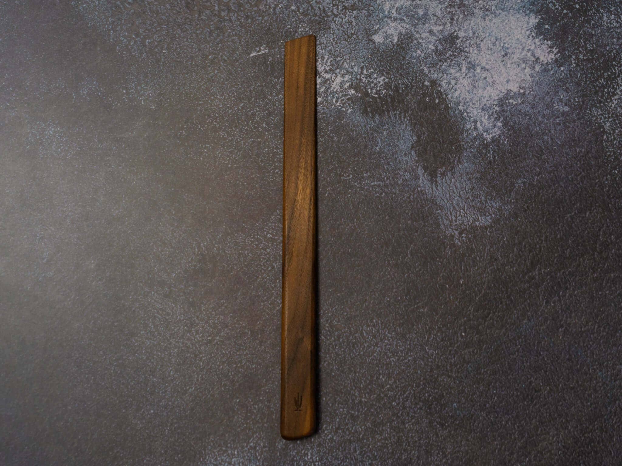Old Saguaro Woodcraft - Wholesale Mixing Spoon - Wood Spurtle | Walnut, Cherry, Maple | Handmade in AZ0