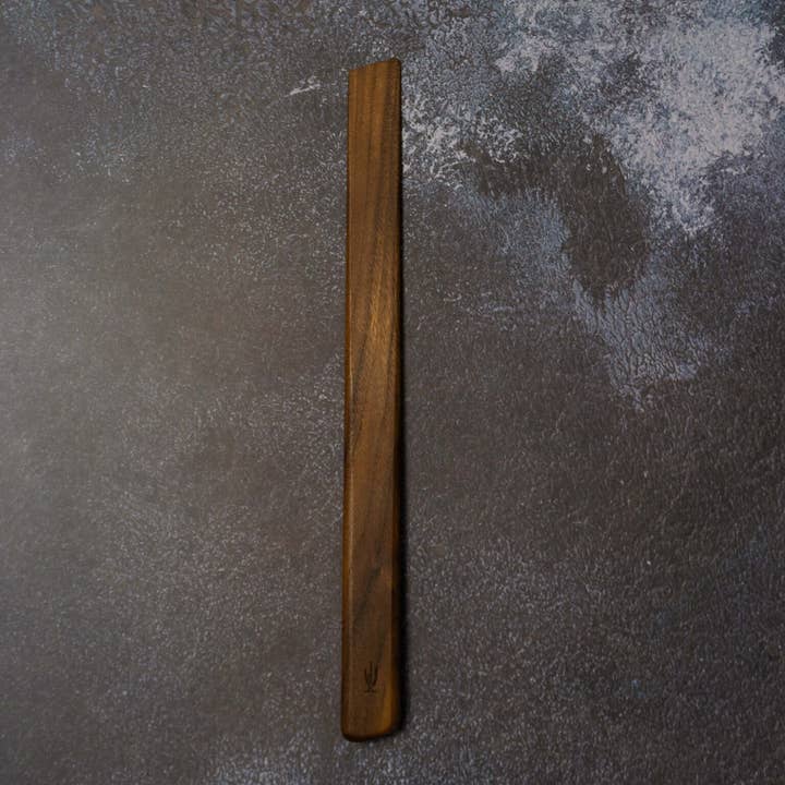 Old Saguaro Woodcraft - Wholesale Mixing Spoon - Wood Spurtle | Walnut, Cherry, Maple | Handmade in AZ