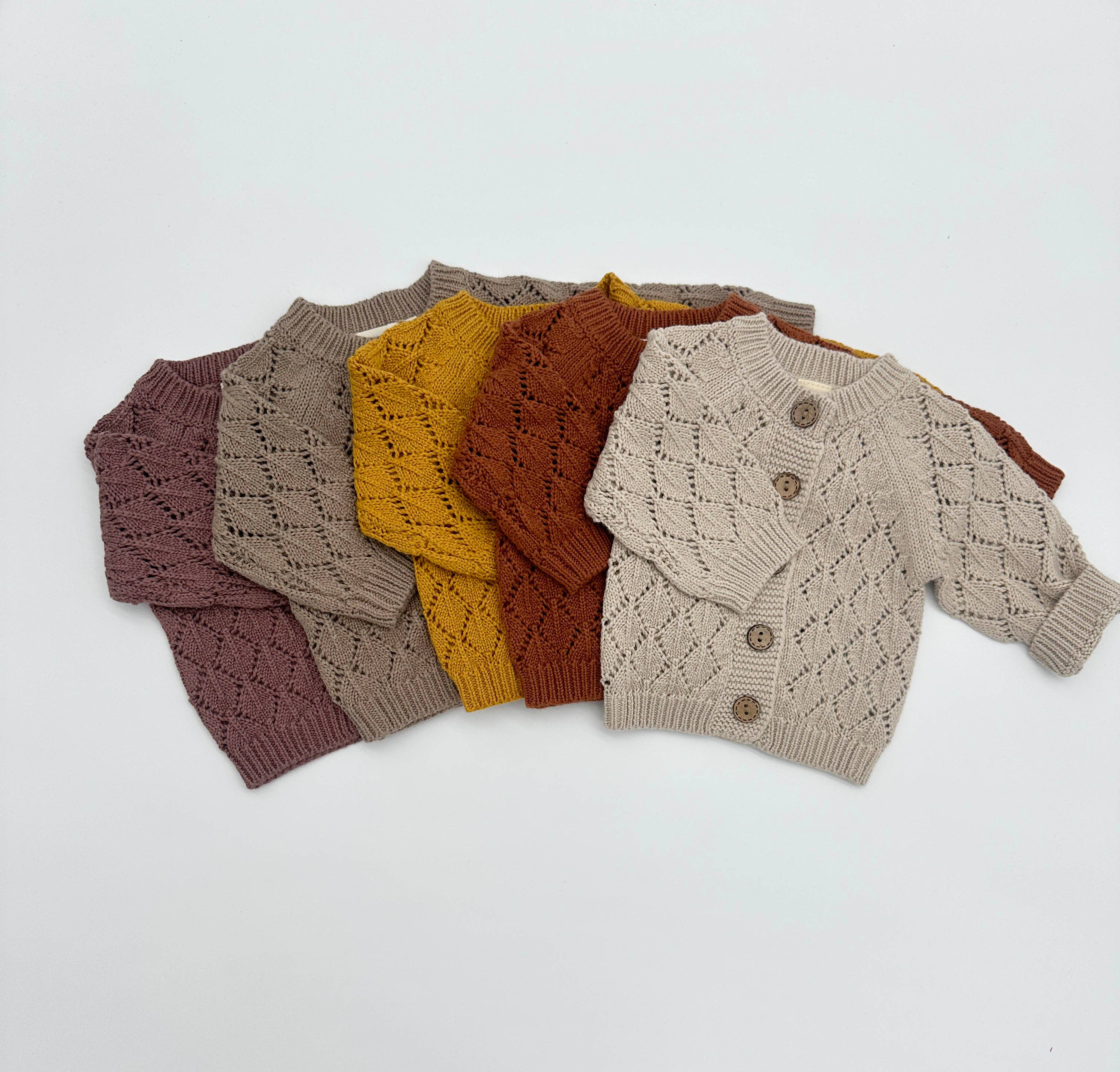 OLIVE & CRADLE – cardigan - Bebé por atacado – Cardigã Annie Diamond8