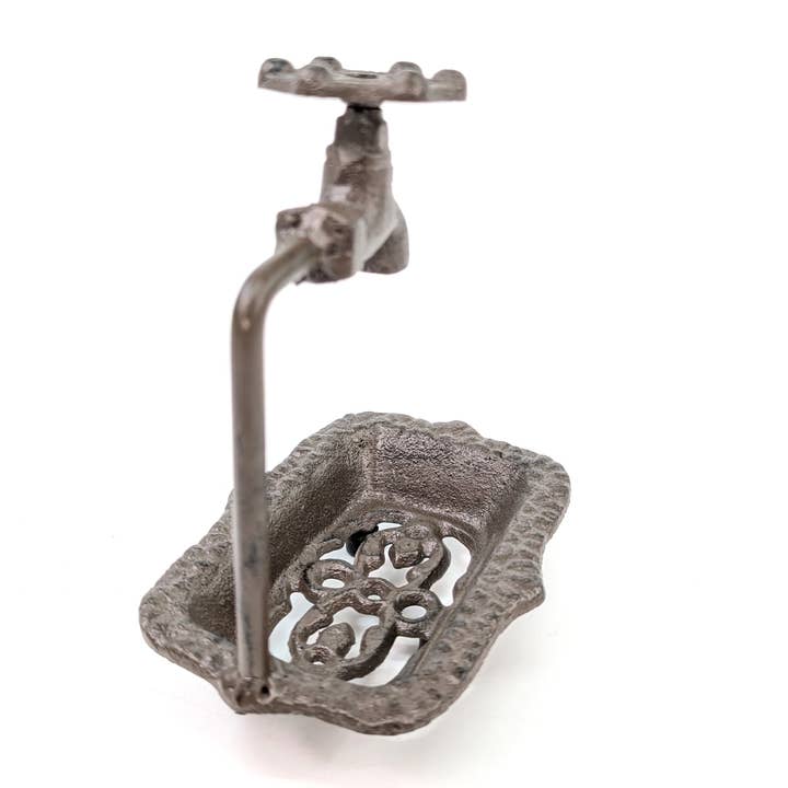 Black Ginger - Wholesale Bath soap dish - Cast Iron Soap Dish/Holder - Tap5