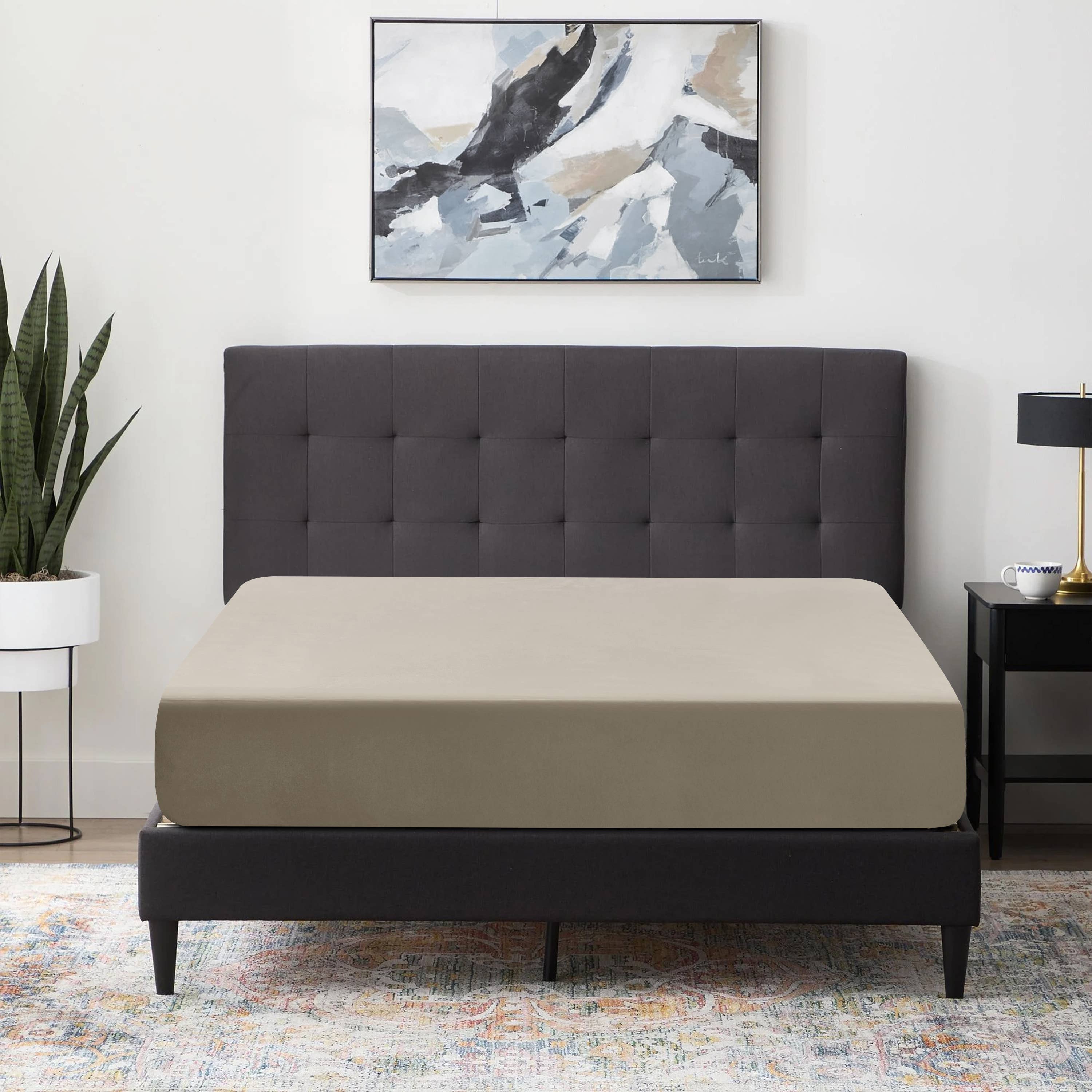 Cottonpassion_US - Vente Draps-housses - Draps-housses en microfibre douce avec bonnets extra profonds jusqu'à 40,6 cm64