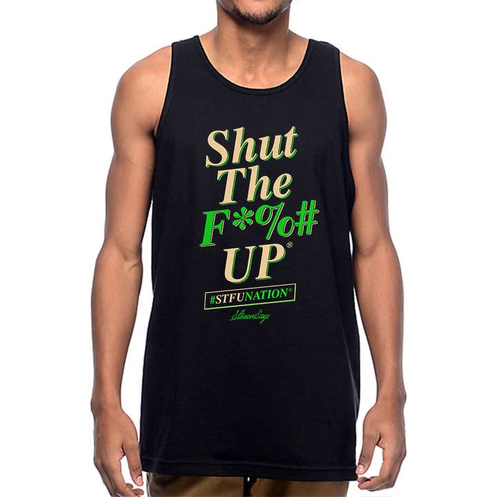 STFU Loud Tank for wholesale by StonerDays Apparel