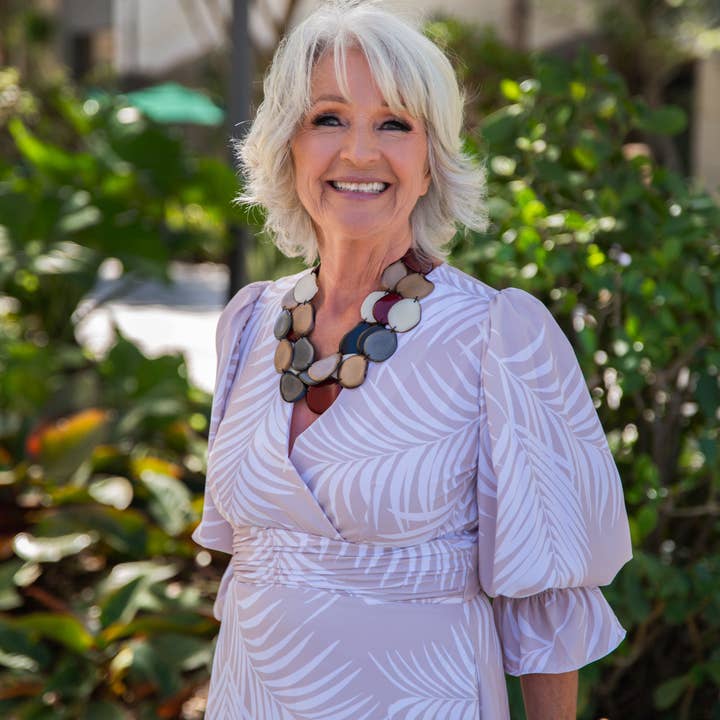 Organic Tagua Jewelry - Wholesale Kralen/parelketting - Amigas halsketting12