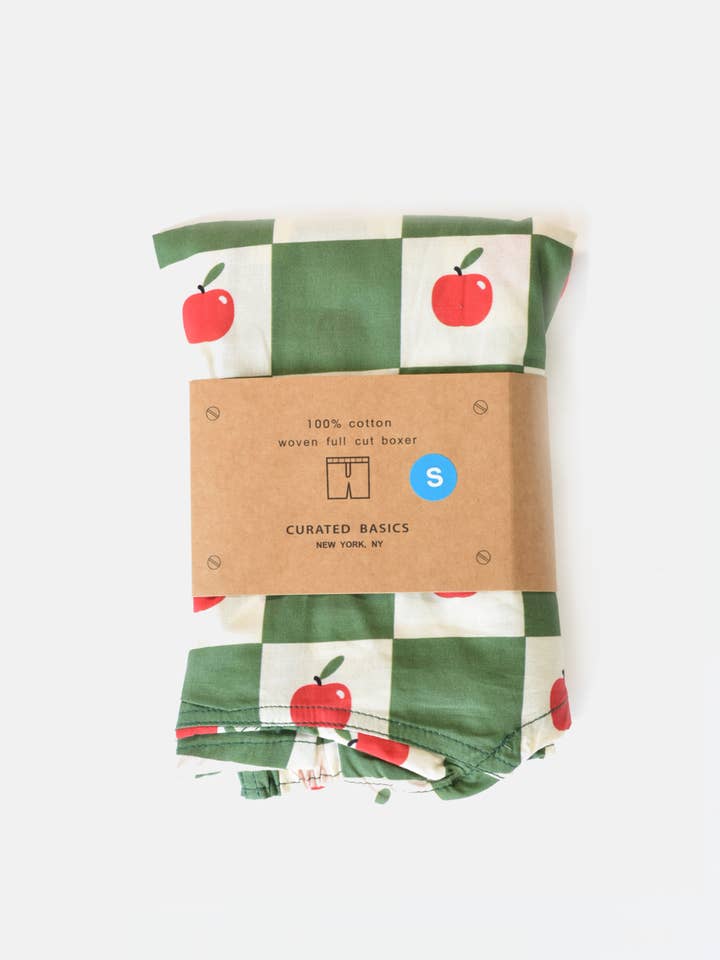 Curated Basics - Wholesale Underwear - Unisex - Apple Boxer Shorts1