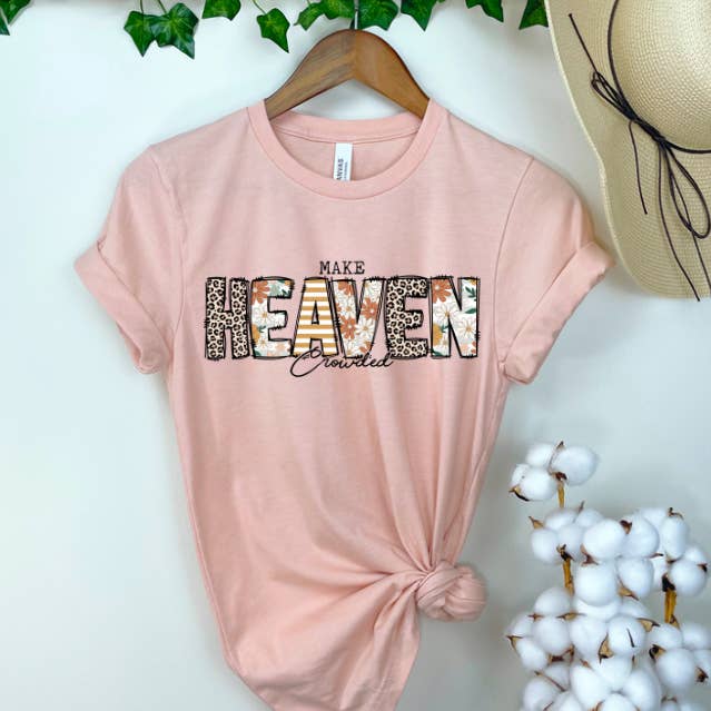 Simple Tymes - Wholesale Sublimation Transfer - Make Heaven Crowded DTF Print0