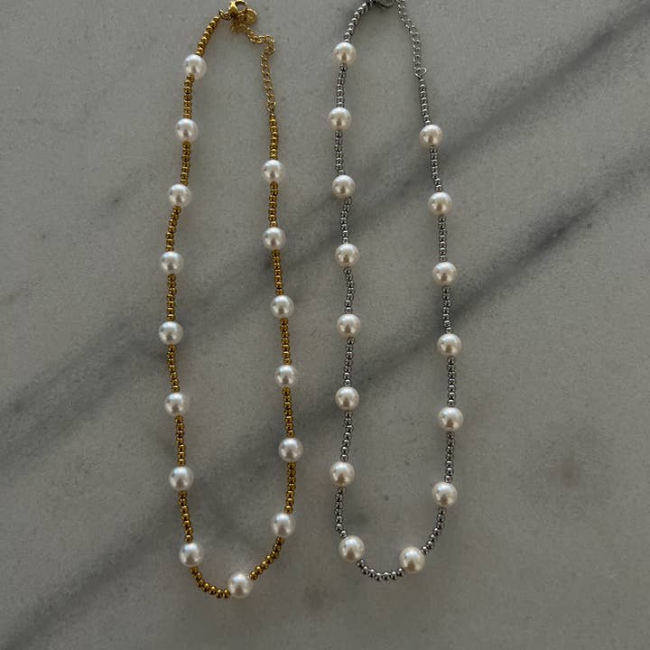CHANSUTTPEARLS - Wholesale Pendant/Charm Necklace - PEARL BEADED NECKLACE