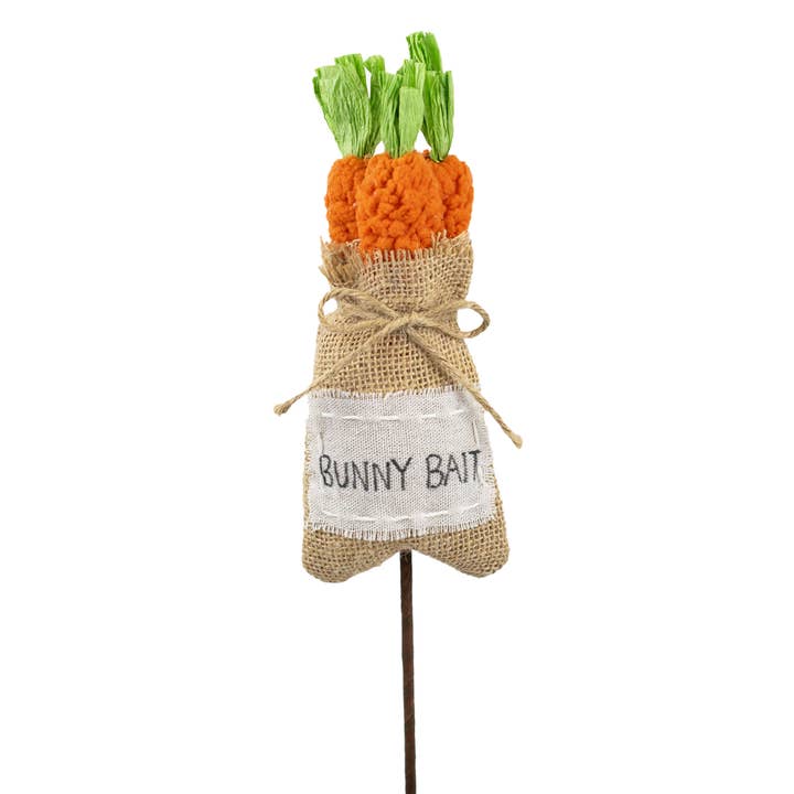 Bunny Bait Pick Orange/Green/Natural 3x15.5 for wholesale by The Royal Standard