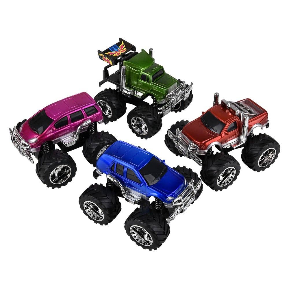 La Luna Bella - Toys - Wholesale Toy Car/Truck - Kids - 5" FRICTION MINI MONSTER TRUCK LLB Car Toys1