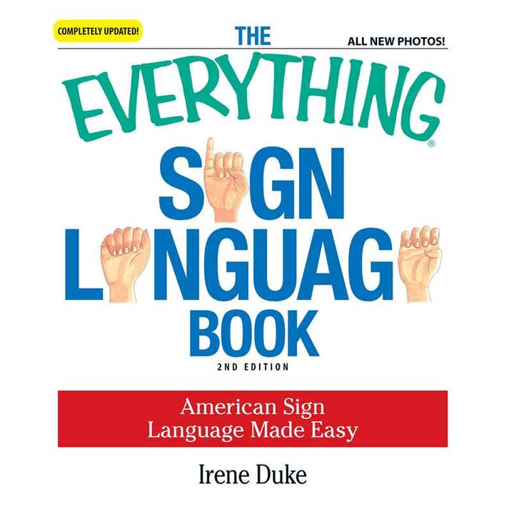 Everything Sign Language Book by Irene Duke for wholesale by Simon & Schuster