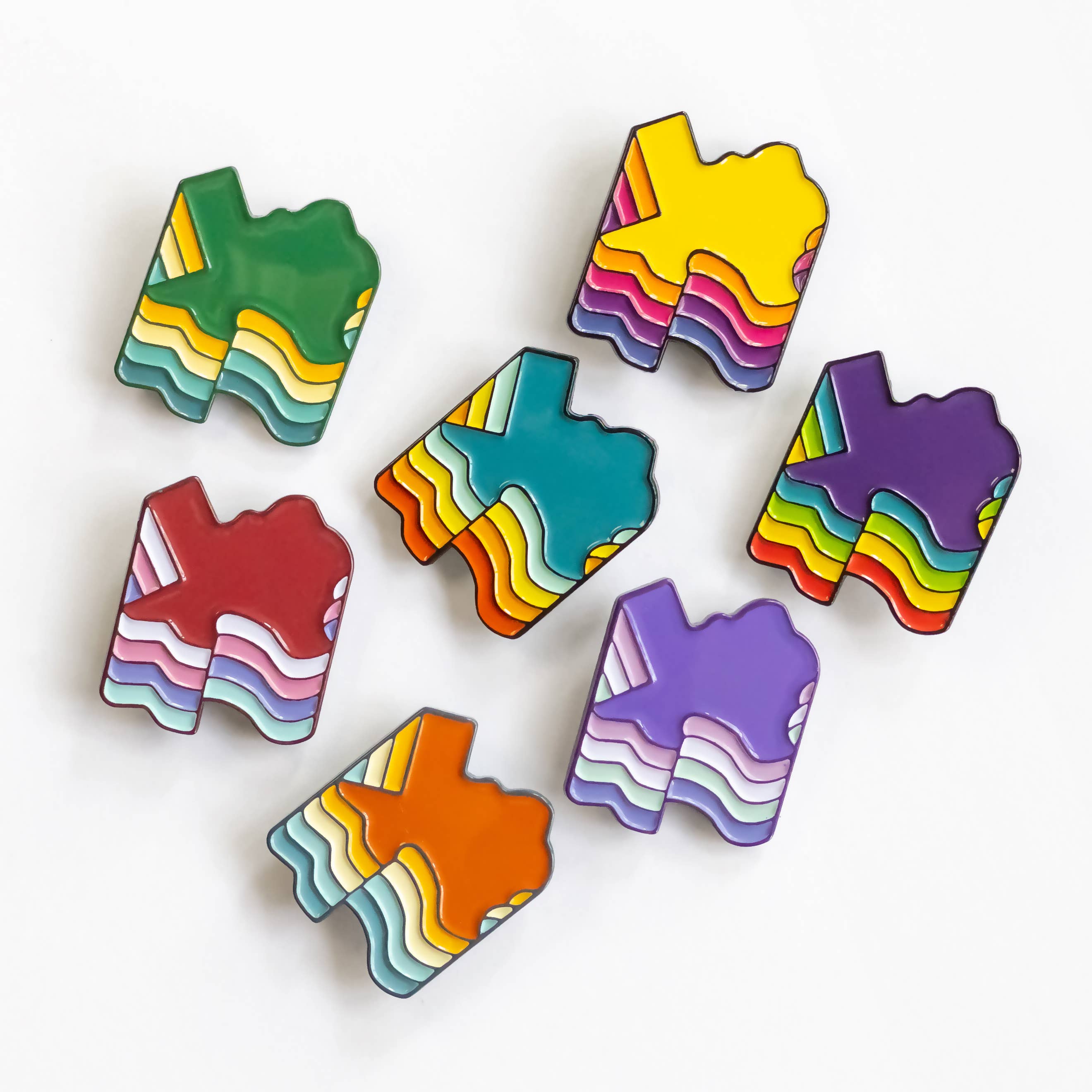 ROBNKO - Wholesale Lapel Pin/Button - Texas Vibes Pin2