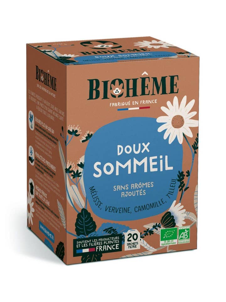 Zachte slaapinfusie - 20 theezakjes voor wholesale door Biohême