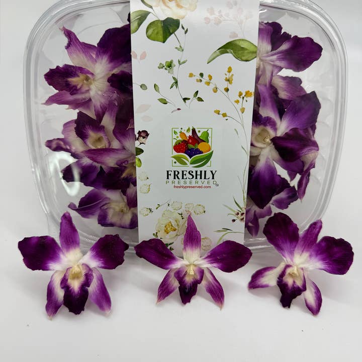 Freshly Preserved - Wholesale Dried/Dehydrated Vegetables - Freeze-dried Edible Orchids
