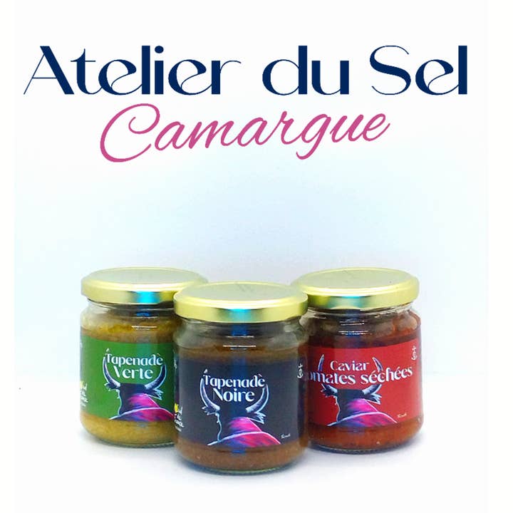 Atelier du Sel Camargue - Wholesale Tapenade - Green Olive Tapenade - 190 g1