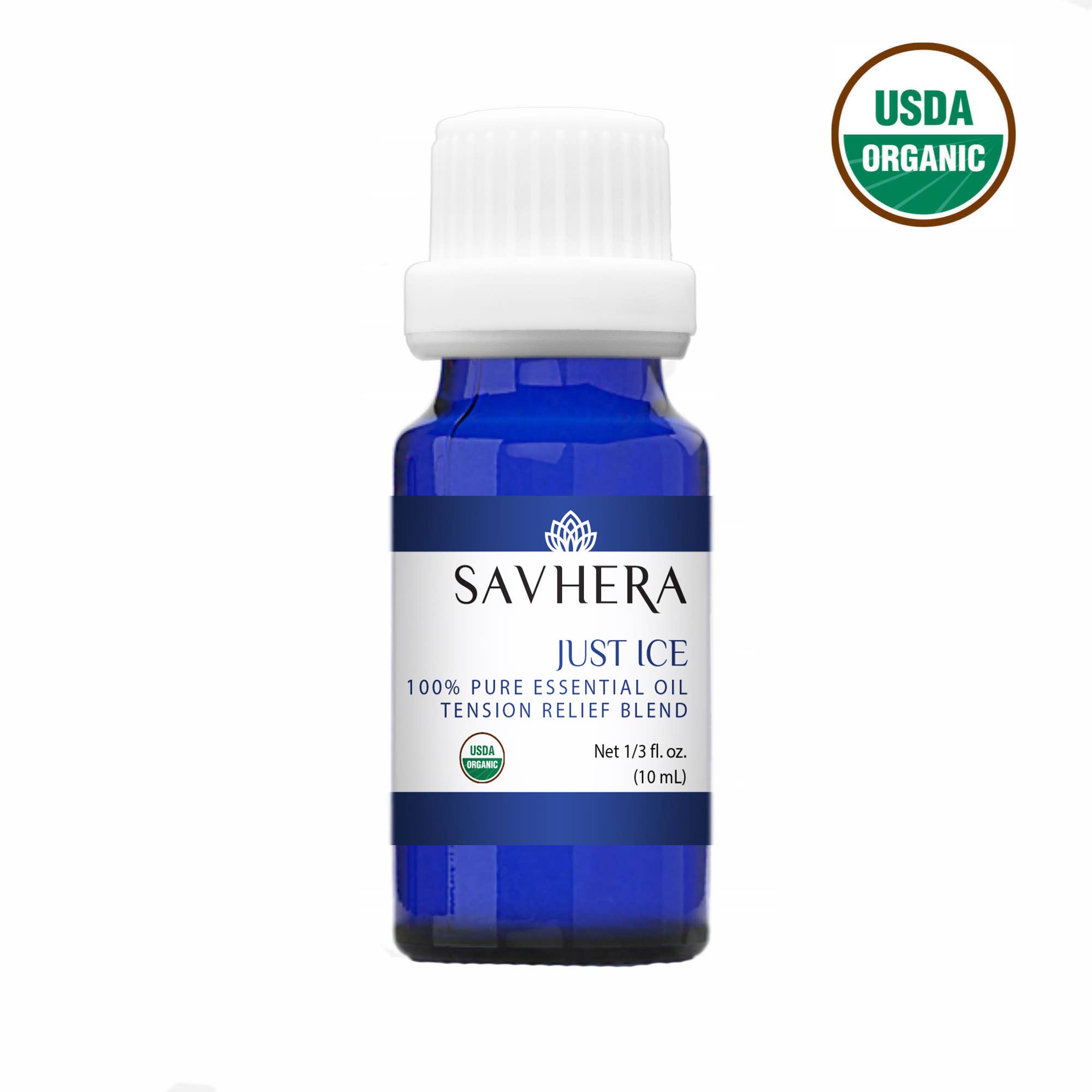 Savhera - Wholesale Essential Oil - Organic Just Ice Essential Oil (tension relief blend)