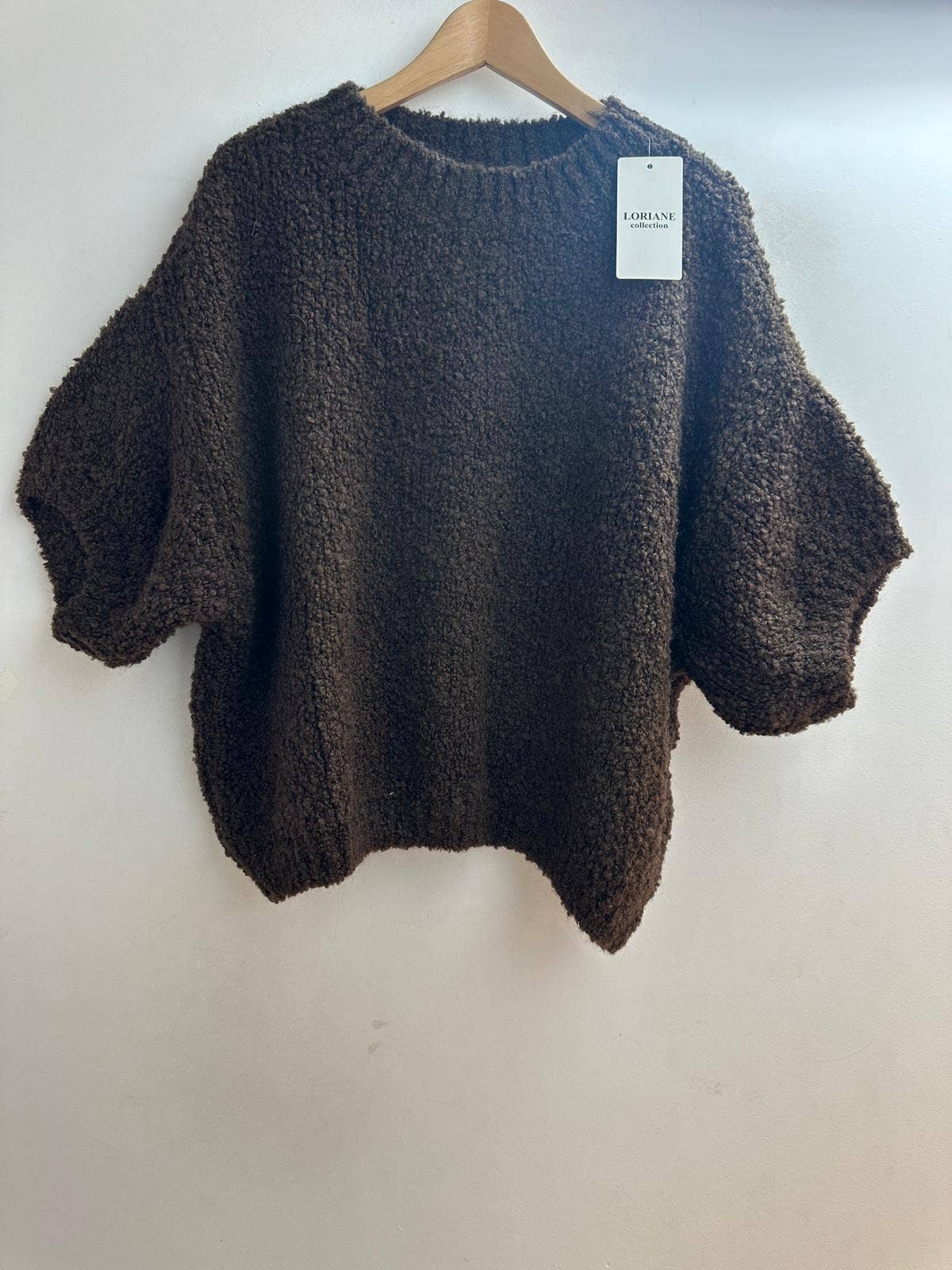 LORIANE - Venta al por mayor Jersey de punto - Mujer - P0170 Jersey grande de lana de alpaca6