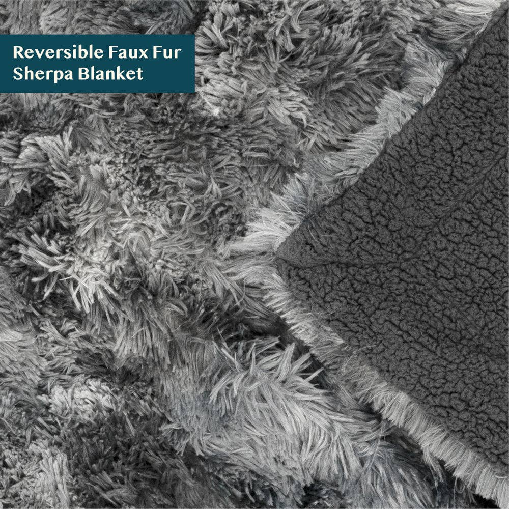 Pavilia - Wholesale Decoratiedeken - Pluche Sherpa Plaid van Imitatiebont27